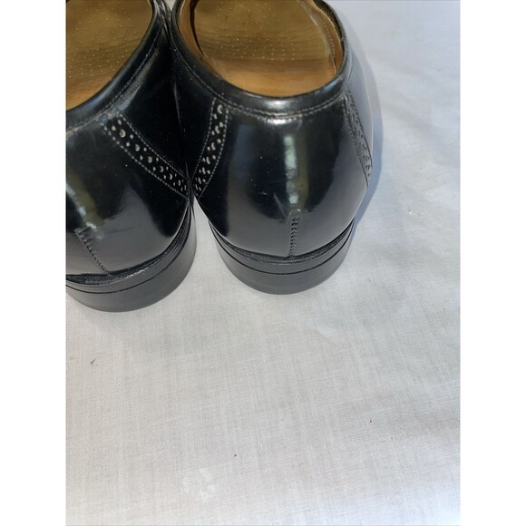 Johnston & Murphy Optima Wingtip Loafers Mens Size 8 D Black Leather Slip On main image 8